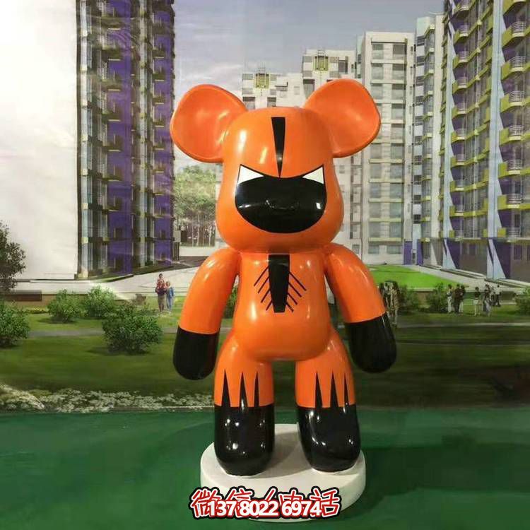 玻璃鋼制卡通公仔擺件，為您的商場裝飾增添美感