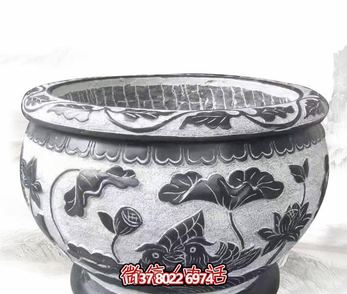 傾情精雕，高端戶(hù)外景觀缸雕塑