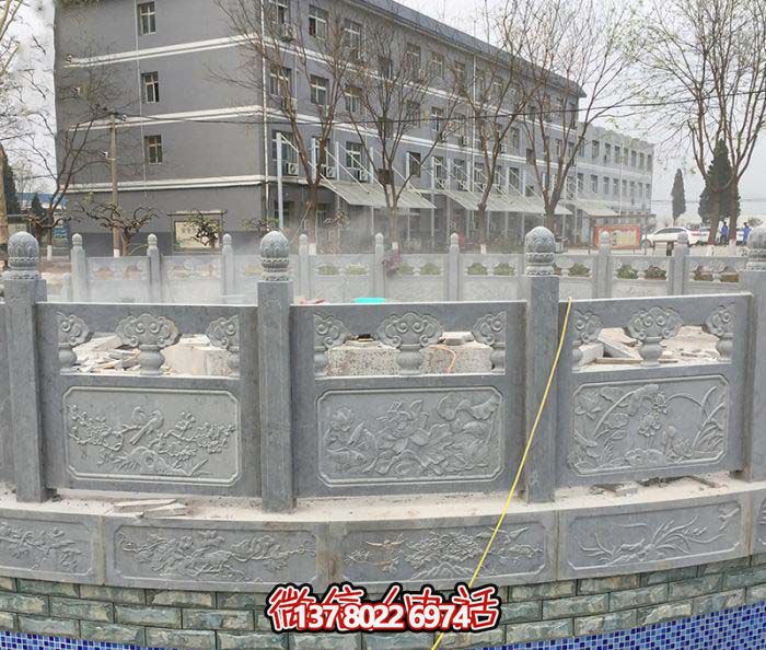 精美青石圍欄景觀噴泉，讓你的小區更加美麗