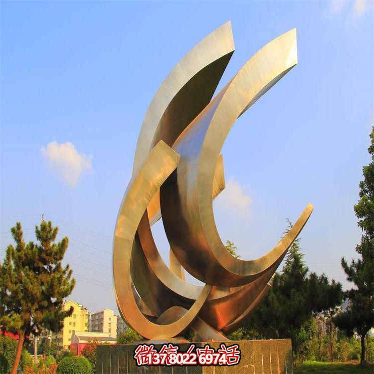 不銹鋼創(chuàng)意抽象景觀(guān)擺件——美妙家居空間的裝飾優(yōu)雅